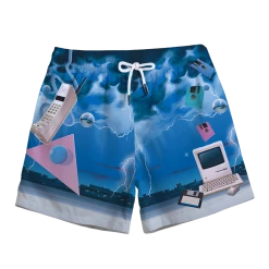 T6 Retro Storm Swim Trunks