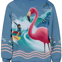 T6 All Over Print Sweatshirts Ride The Wave Sweatshirt