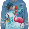T6 All Over Print Sweatshirts Ride The Wave Sweatshirt