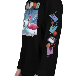 DTG Graphic Long Sleeve Tees Ride The Wave Long Sleeve Tee