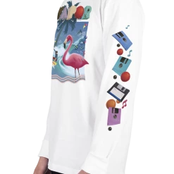 DTG Graphic Long Sleeve Tees Ride The Wave Long Sleeve Tee