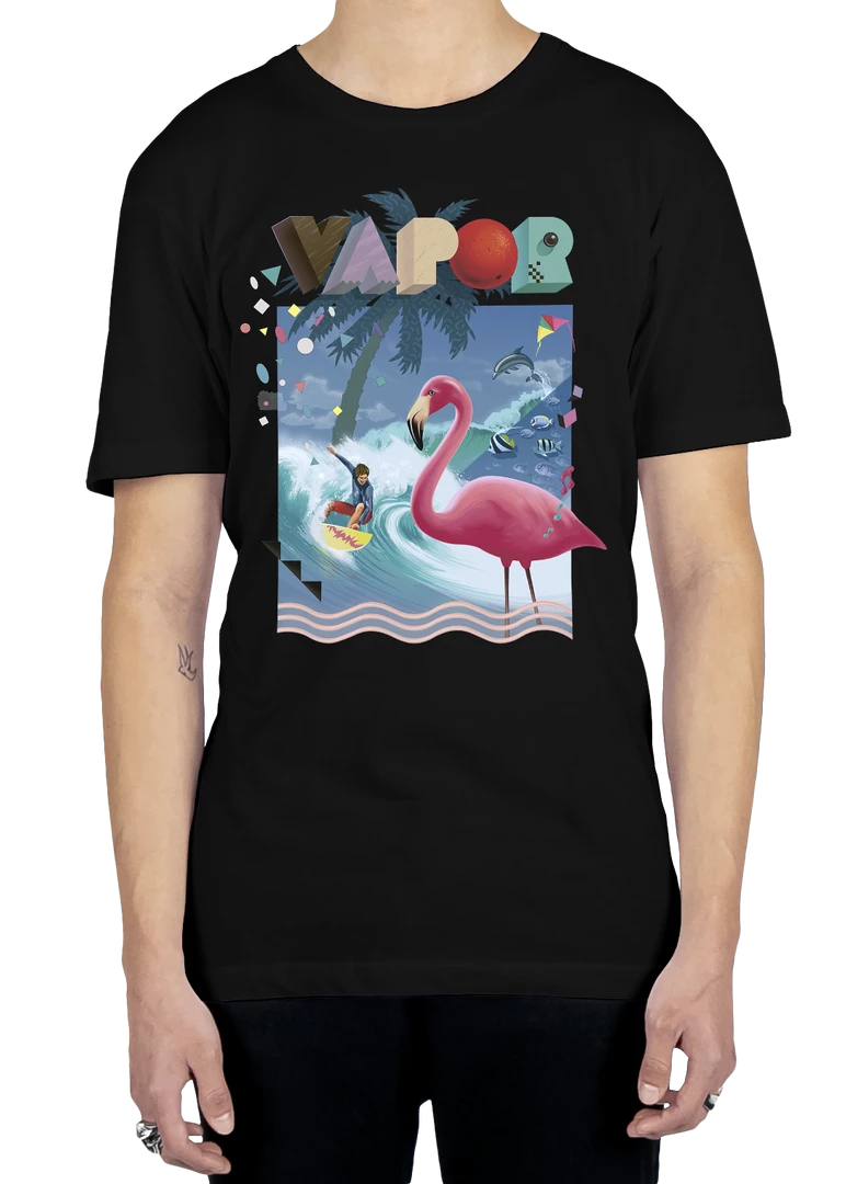 DTG Graphic Tees Ride The Wave Tee