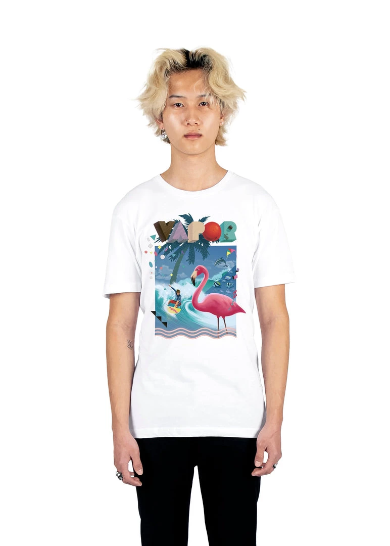 DTG Graphic Tees Ride The Wave Tee