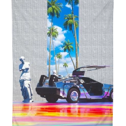 T6 Riding Time Tapestry Tapestries