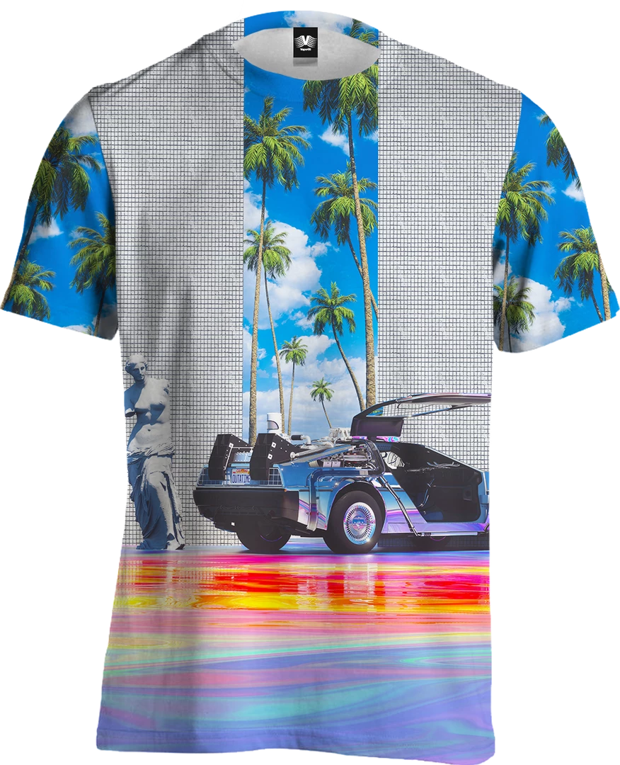 T6 All Over Print Tees Riding Time Tee