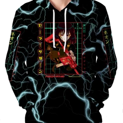 T6 Sailor Saturn Hoodie All Over Print Hoodies