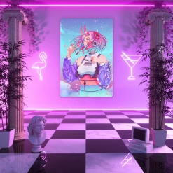 VAPOR95 Posters Sakura Oni Poster