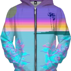 T6 Scanset Zip Up Hoodie