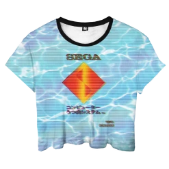 T6 Sea Of Dreams Crop Top Crop Tops