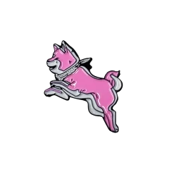 Shiba Quest Enamel Pin