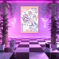 VAPOR95 Posters Shiba Quest Poster