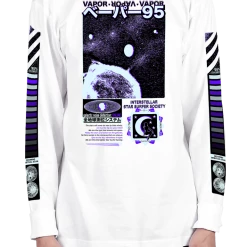 DTG Graphic Long Sleeve Tees Star Surfer Long Sleeve Tee