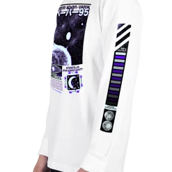 DTG Graphic Long Sleeve Tees Star Surfer Long Sleeve Tee