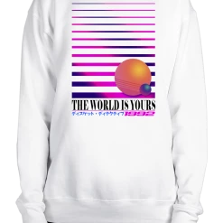 DTG The World Is Yours Sweatshirt Graphic Sweatshirts