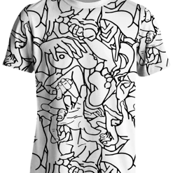 T6 All Over Print Tees Tight Spaces Tee