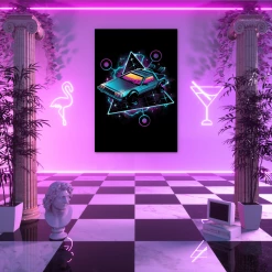 VAPOR95 Time Machine Poster Posters