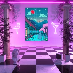 VAPOR95 Together At Twilight Poster Posters