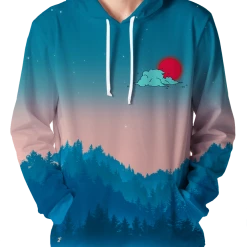 T6 All Over Print Hoodies Together At Twilight Hoodie