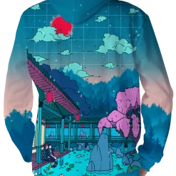 T6 All Over Print Hoodies Together At Twilight Hoodie