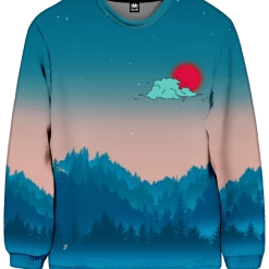 T6 All Over Print Sweatshirts Together At Twilight Sweatshirt