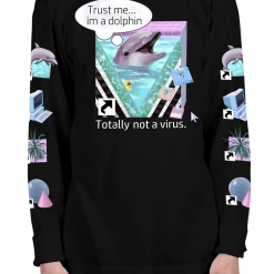 DTG Graphic Long Sleeve Tees Trust Me! Long Sleeve Tee