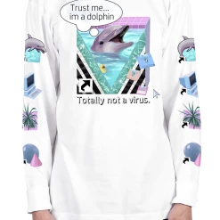 DTG Graphic Long Sleeve Tees Trust Me! Long Sleeve Tee
