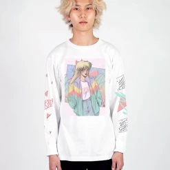 DTG Graphic Long Sleeve Tees Turbo Babe Long Sleeve Tee