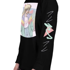 DTG Graphic Long Sleeve Tees Turbo Babe Long Sleeve Tee