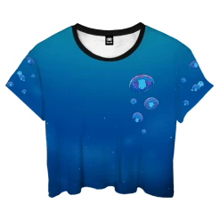 T6 Under The Surface Crop Top Crop Tops