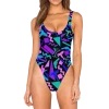 T6 Vice High Legged One Piece Swimsuit Swimsuits