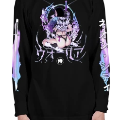 DTG Graphic Long Sleeve Tees Warrior Princess Long Sleeve Tee