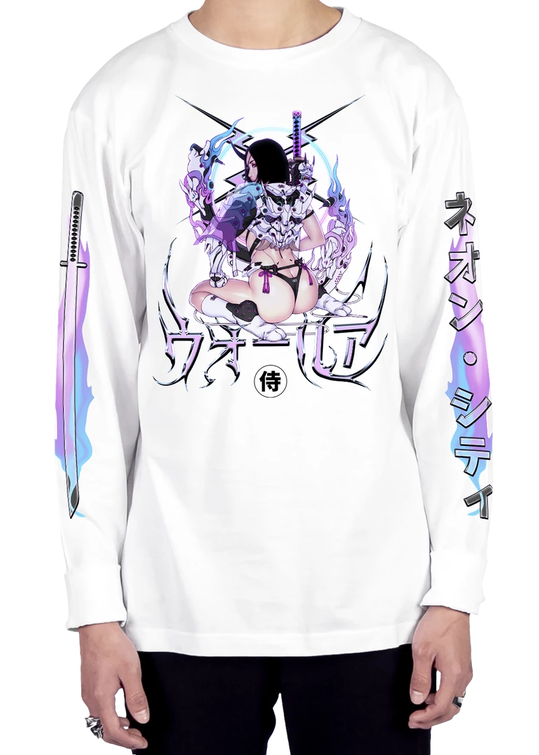 DTG Graphic Long Sleeve Tees Warrior Princess Long Sleeve Tee