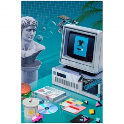 VAPOR95 Ultimate Upgrade Poster