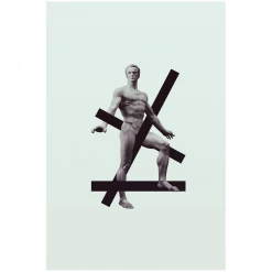 VAPOR95 Angular Aesthetic Poster Posters