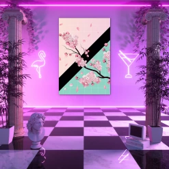 VAPOR95 Across The Chasm Poster Posters