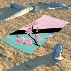 T6 Towels Across The Chasm Beach Towel