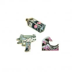 VAPOR95 Dark Waters Enamel Pin Set