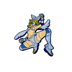 VAPOR95 Pins Hi Ya! Enamel Pin