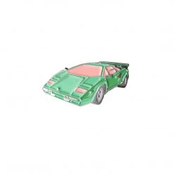 VAPOR95 Mint Countach Enamel Pin