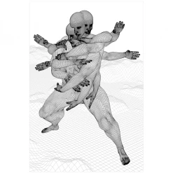 VAPOR95 Kung Fool Poster