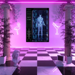 VAPOR95 Posters Cyberscan Poster