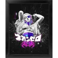 VAPOR95 Cybervision Framed Print