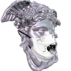 VAPOR95 Ahegao Face Mask Face Masks