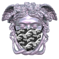 T6 Great Wave Face Mask Face Masks