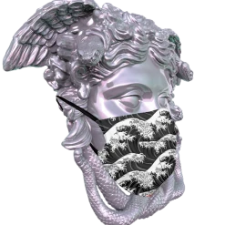 T6 Great Wave Face Mask Face Masks