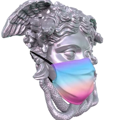 T6 Pastel Atmosphere Face Mask Face Masks