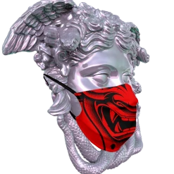 VAPOR95 Oni Face Mask