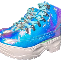 SPARKL Iridescent Hiker Boot Shoes