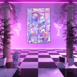 VAPOR95 Dream Realm Poster Posters