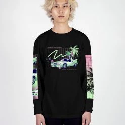 DTG Lightbeam Travel Long Sleeve Tee Graphic Long Sleeve Tees